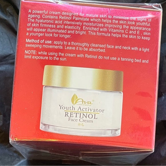 Retinol Face Cream Youth Activator 1.7 Fl Oz Day Night - Picture 4 of 4